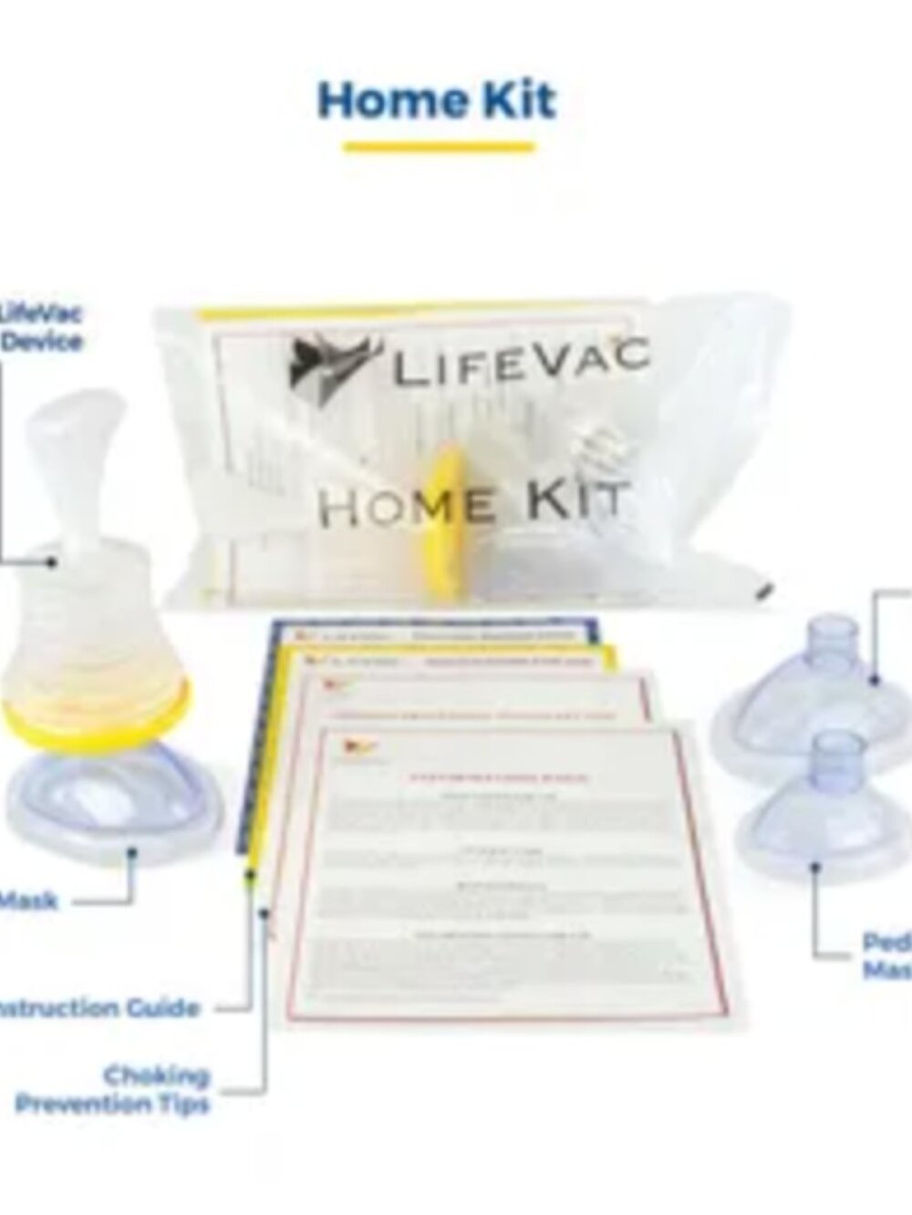 LifeVac Home Kit - Anti-Choking device - complete/unused
